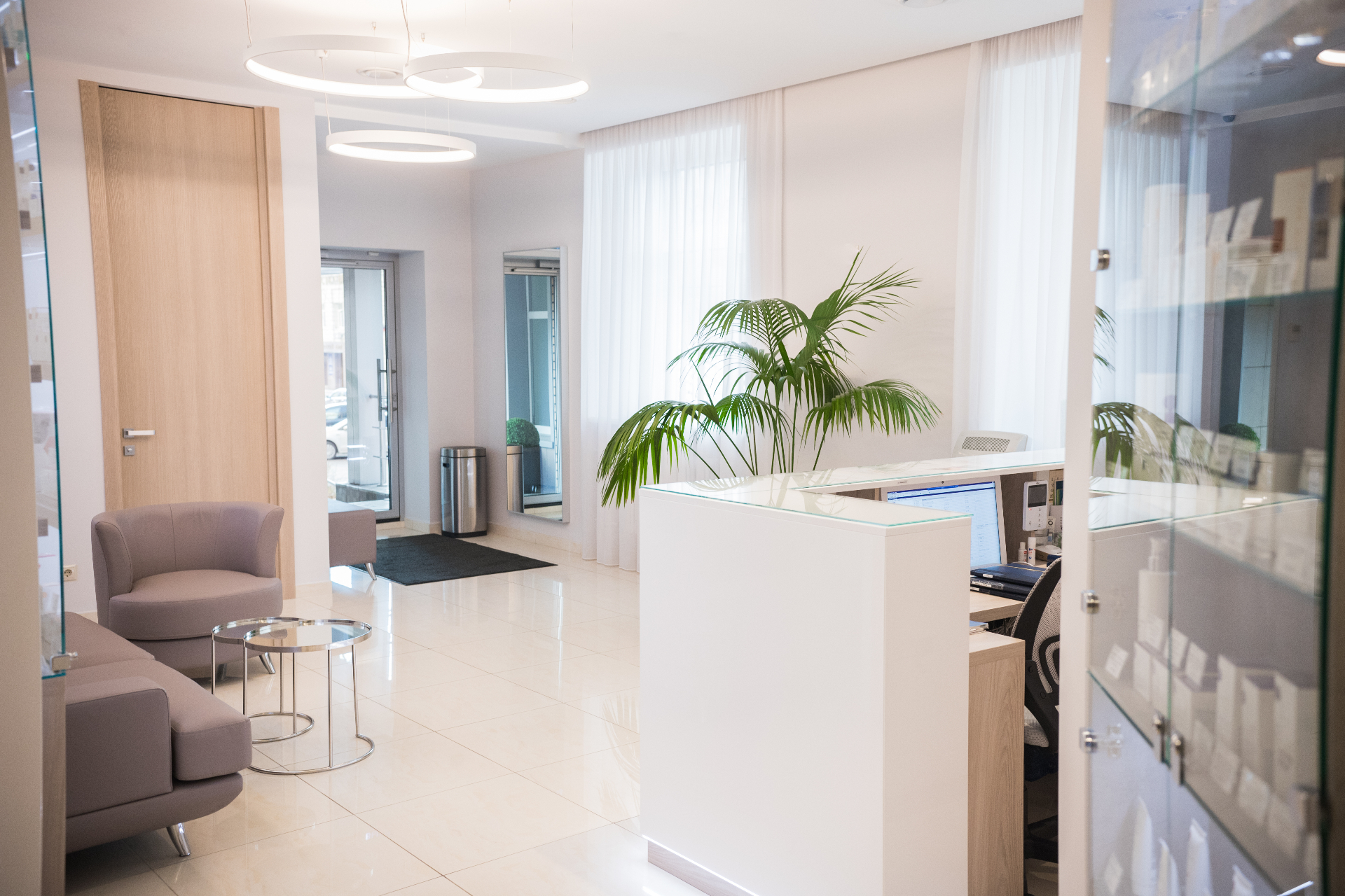 Ambiente interno acolhedor da Clínica Martinelli